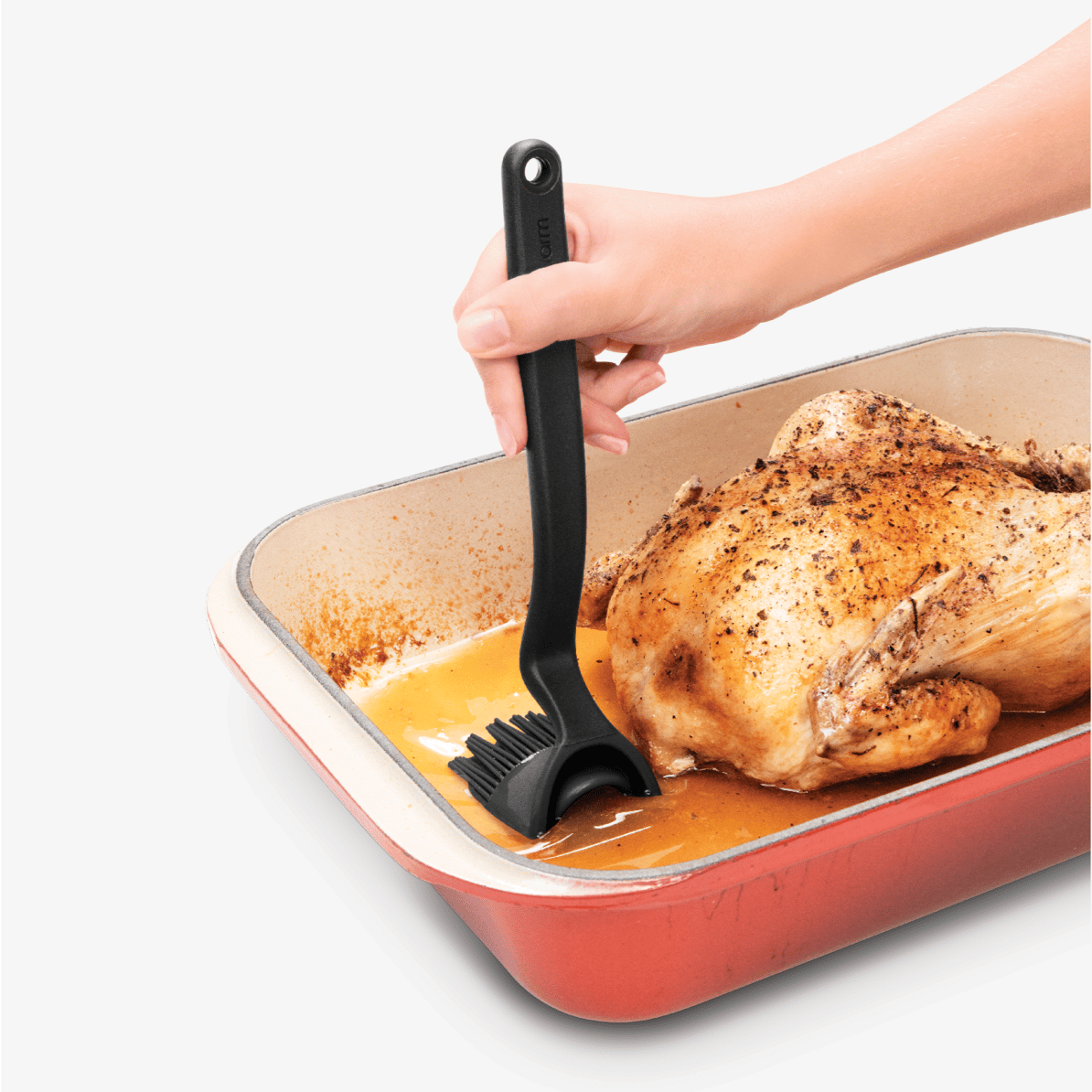Dreamfarm Brizzle Black - silicone basting brush additional view
