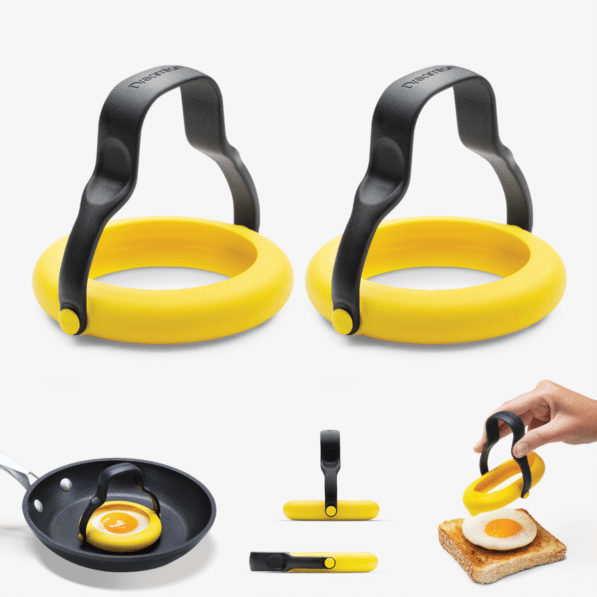 Flegg Egg Rings Set of 2 - No-Leak - Dreamfarm