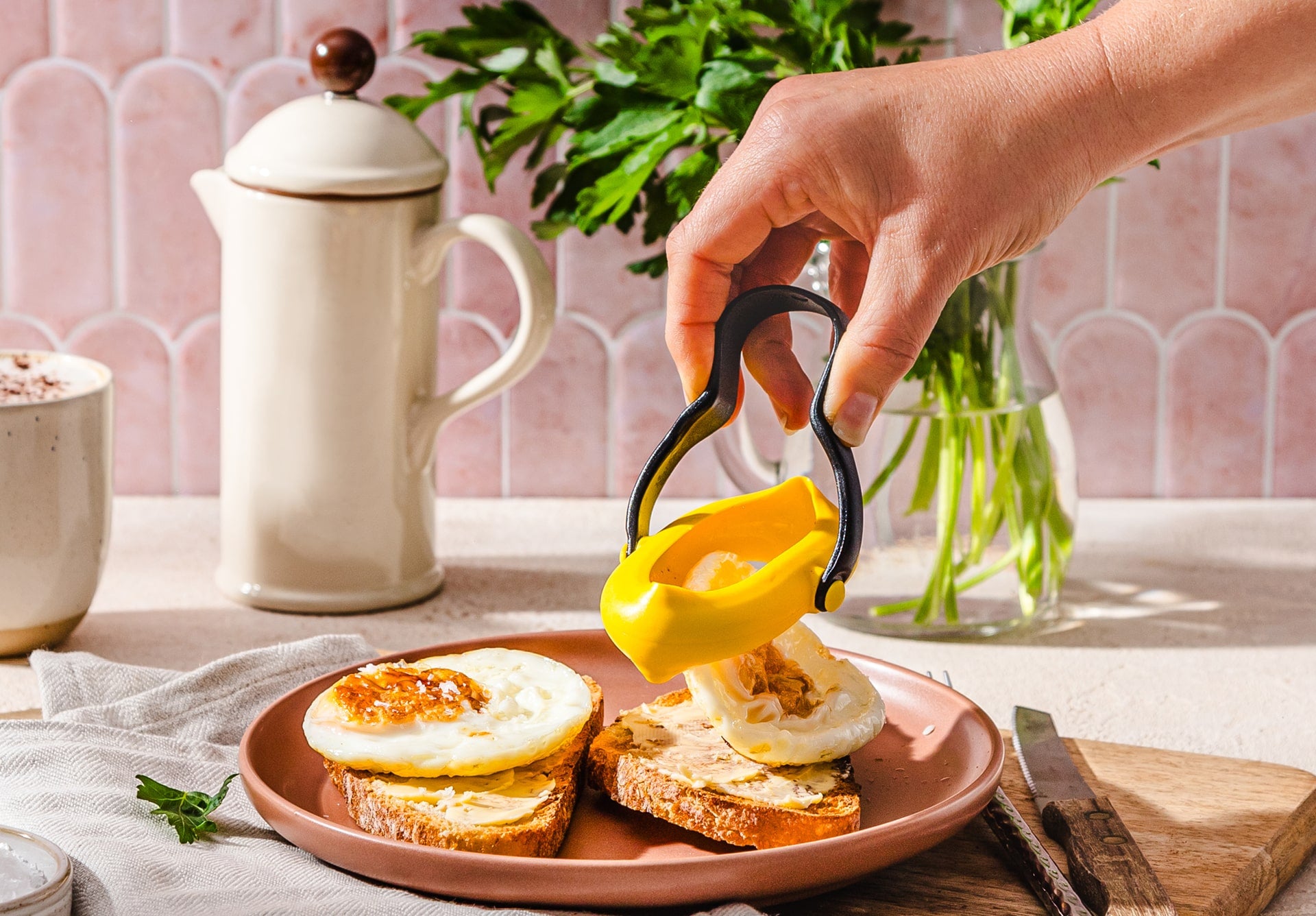 Flegg Egg Rings Set of 2 - No-Leak - Dreamfarm