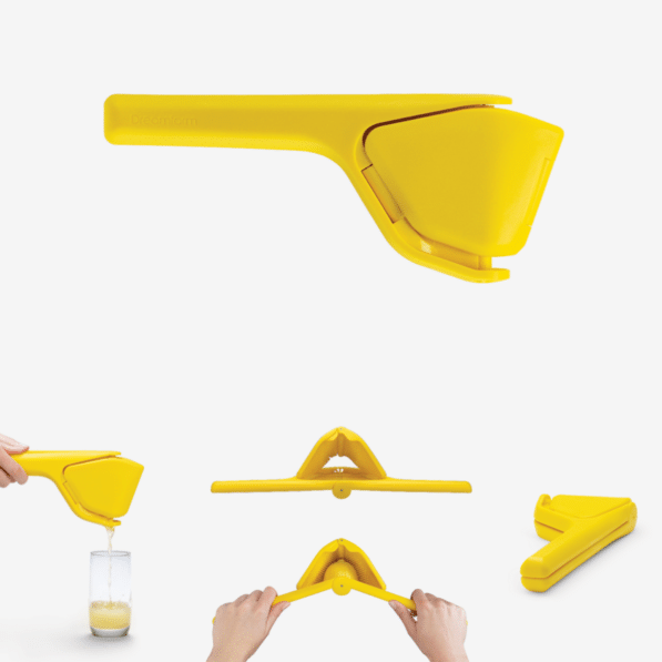 Fluicer Easy Squeeze Citrus Juicer - Lemon - Dreamfarm