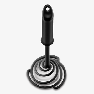Dreamfarm Smood Lite Black - potato masher spring action detail