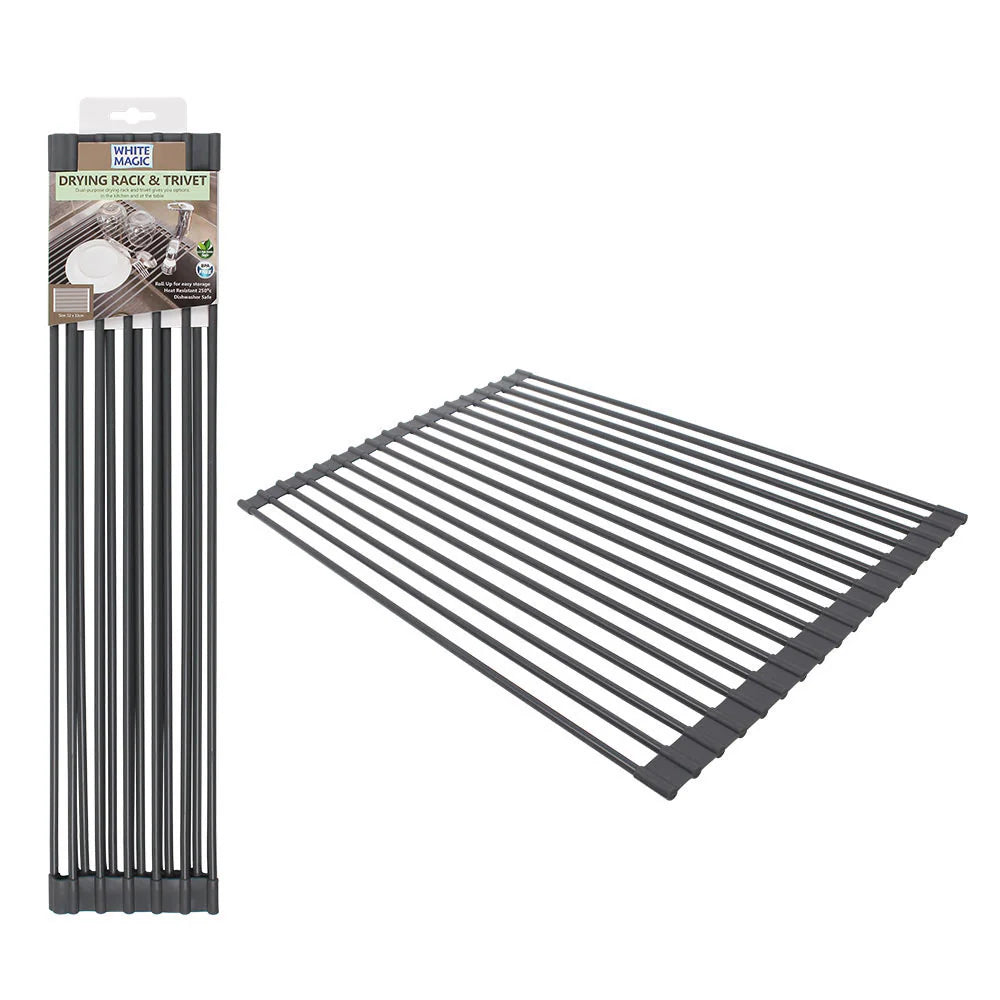 White Magic Drying Rack and Trivet 52x33cm