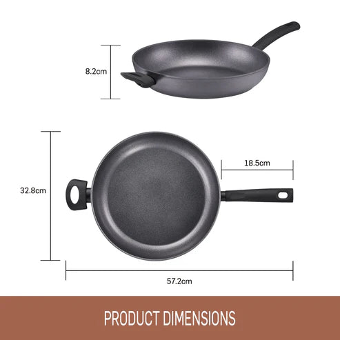 Essteele Per Benessere Ceramic Nonstick Induction Open Skillet 32 cm