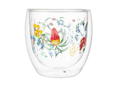 Honey Wattle double wall cup 250ml set of 2, front view – Maxwell & Williams
