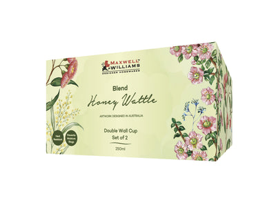 Honey Wattle double wall cup 250ml set of 2, gift boxed – Maxwell & Williams