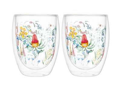 Honey Wattle double wall cup 350ml set of 2 – Maxwell & Williams
