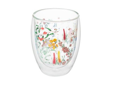 Honey Wattle double wall cup 350ml set of 2, angled view – Maxwell & Williams