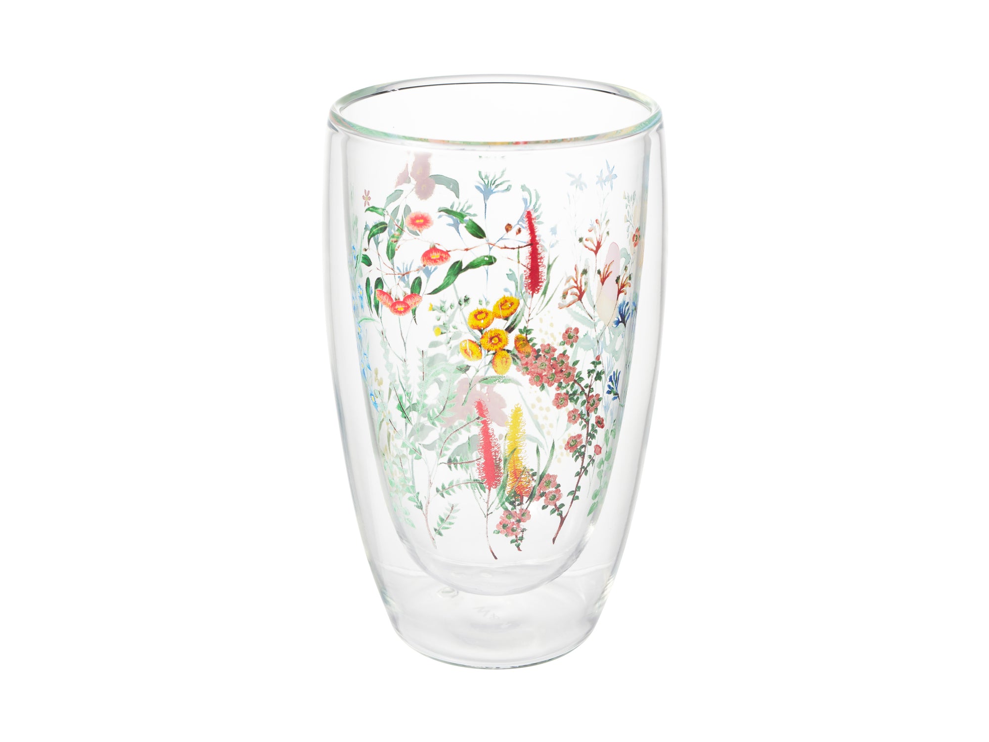 Honey Wattle double wall cup 450ml set of 2, angled view – Maxwell & Williams