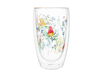 Honey Wattle double wall cup 450ml set of 2, front view – Maxwell & Williams