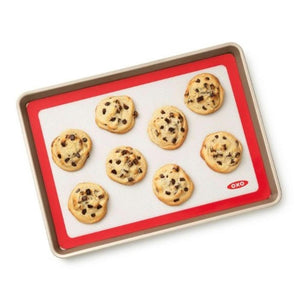 OXO silicone baking mat in use — even heat distribution for baking