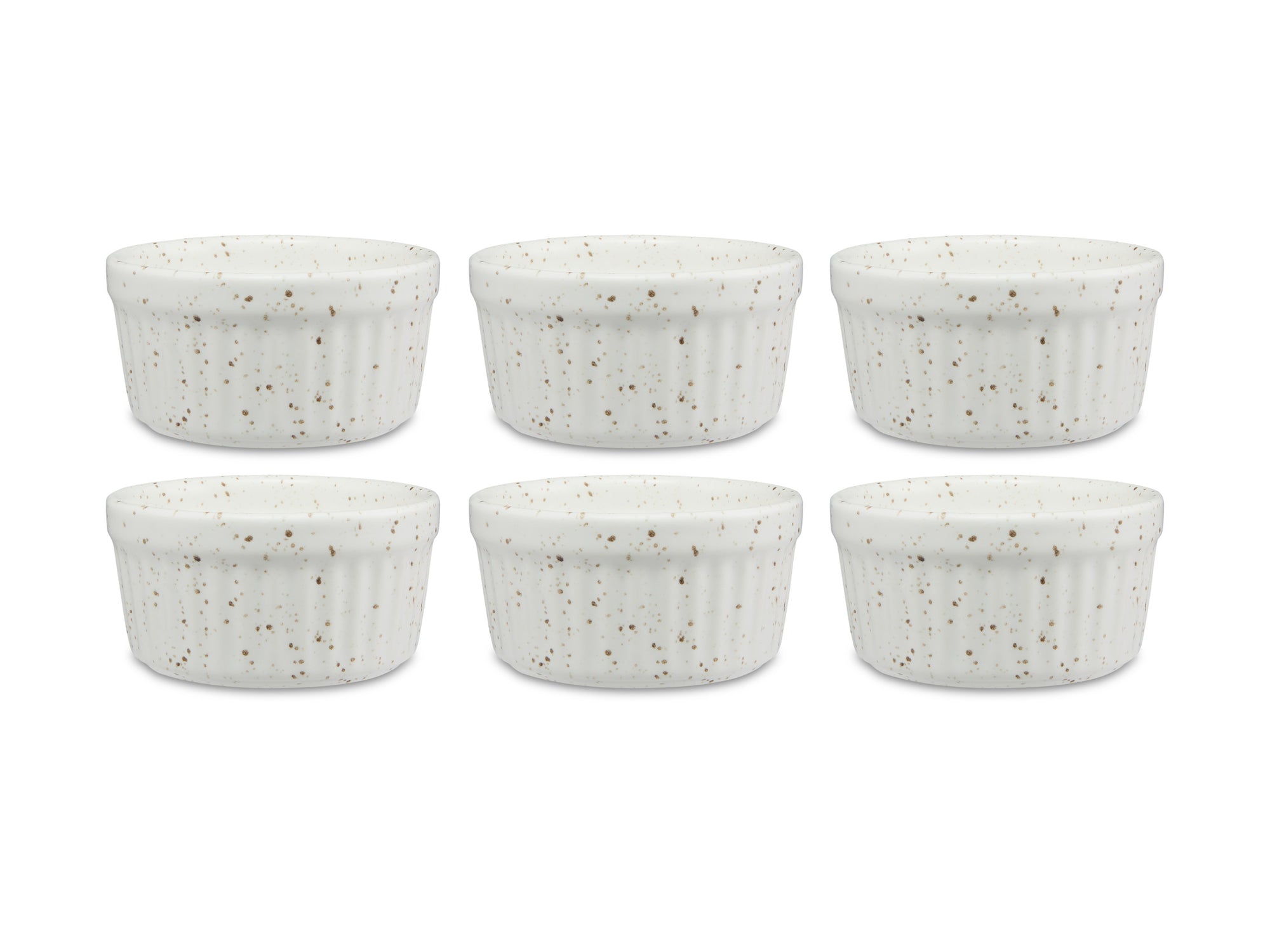 Speckle Ramekin 8.5cm Set of 6 – Cream – Maxwell & Williams