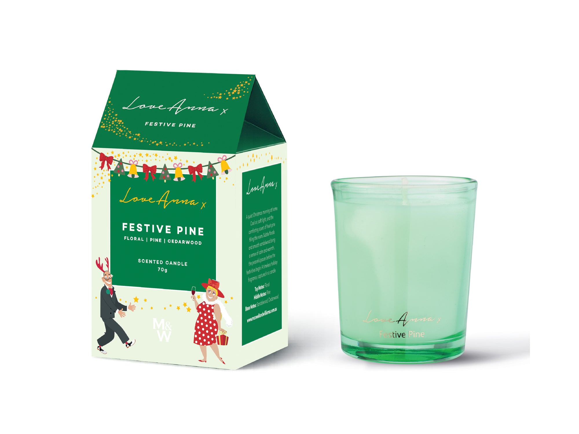 House Candle 70g FESTPI – Love Anna x Jolly Folk