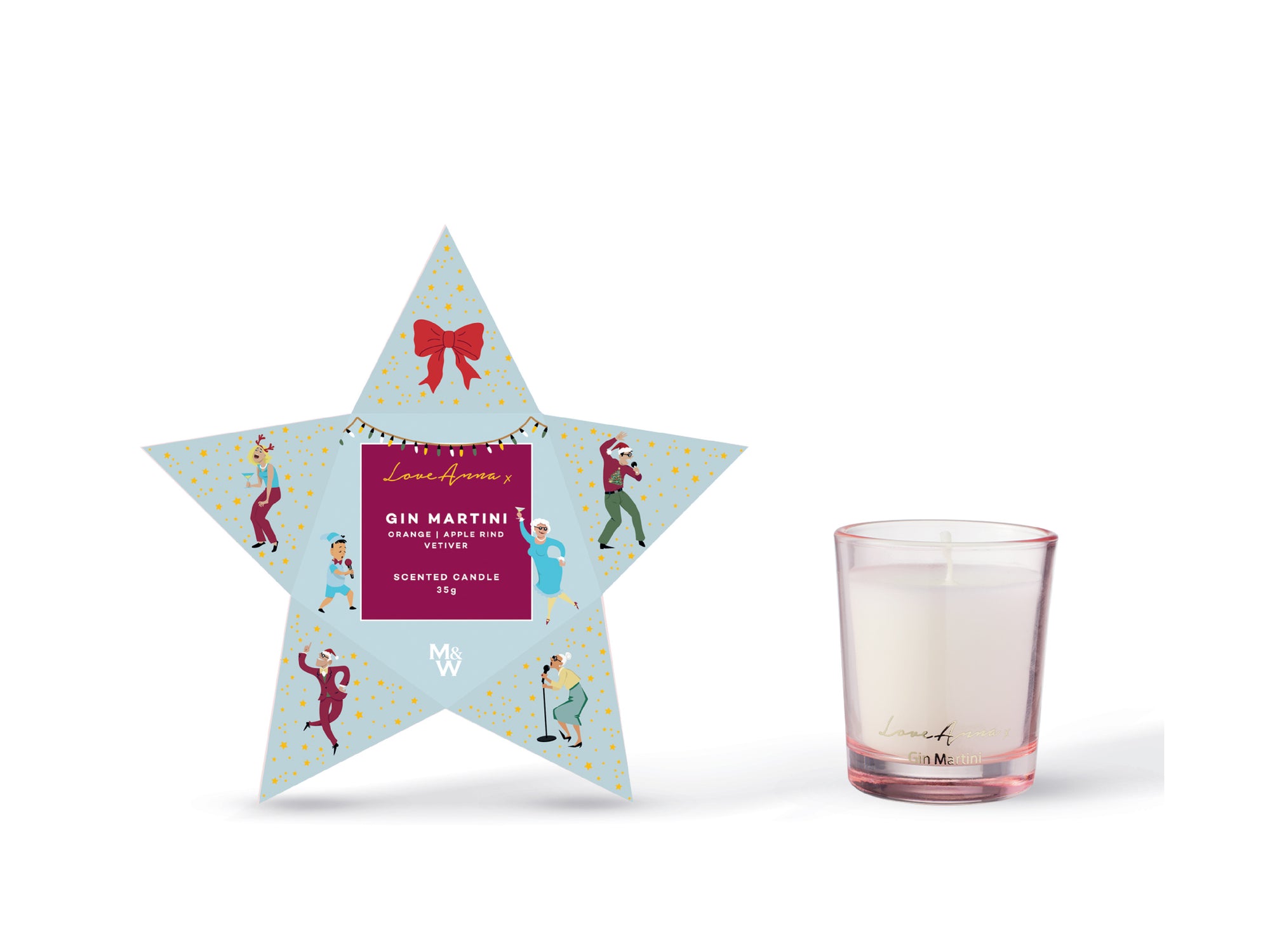 Star Candle 35g GINMAR – Love Anna x Jolly Folk