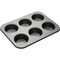 MasterCraft 6 Cup American Muffin Pan - Aluminium 26.5x36cm