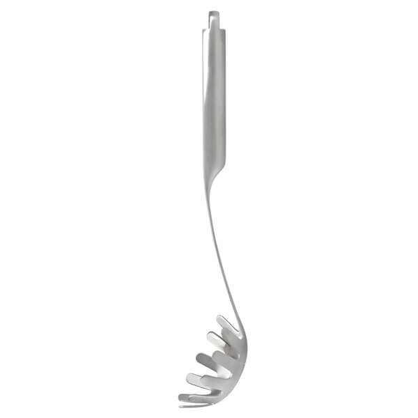 KitchenAid Stainless Steel Pasta Fork detail - drainage hole tines