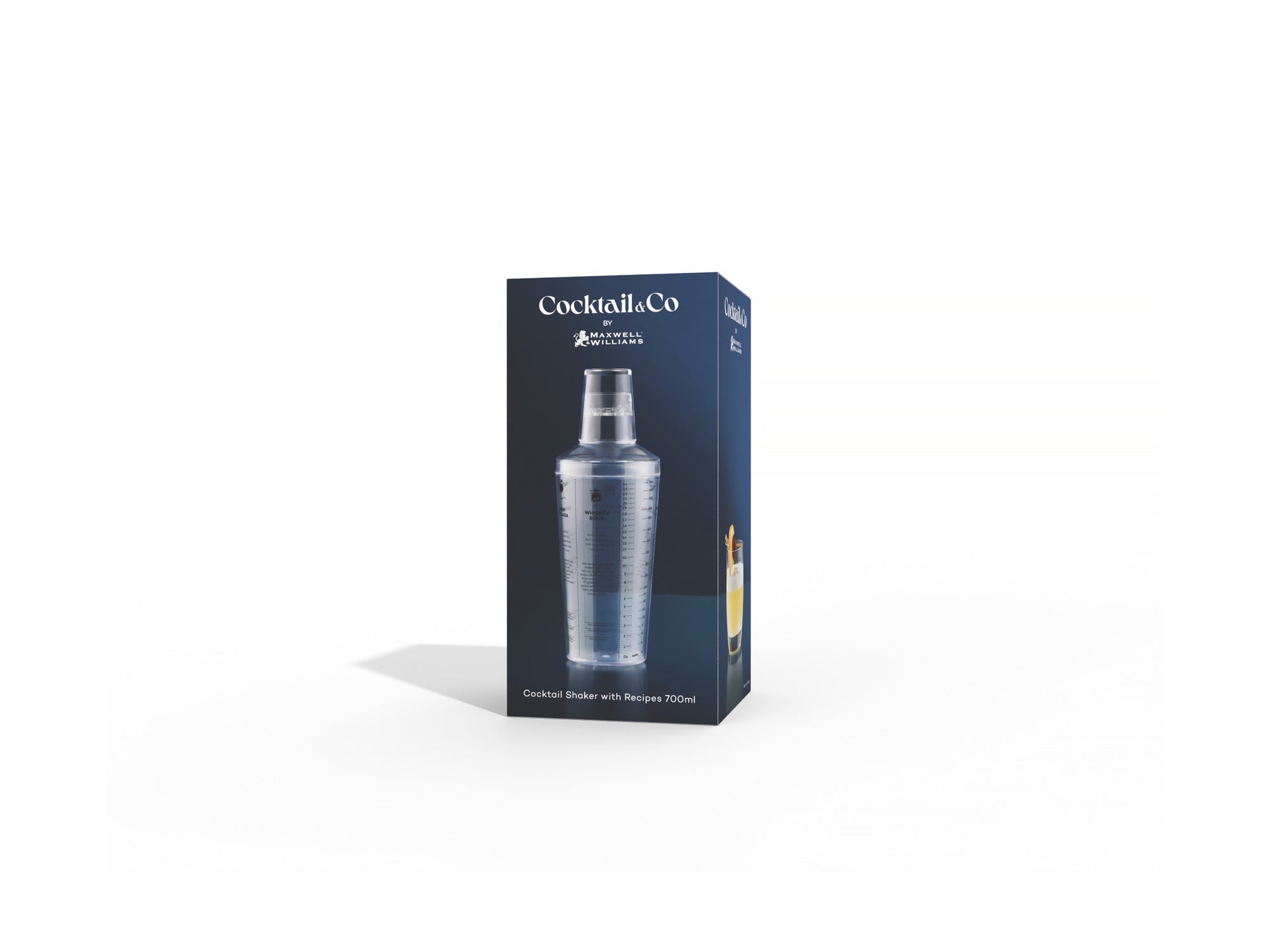 Cocktail & Co Cocktail Recipe Shaker 700ML