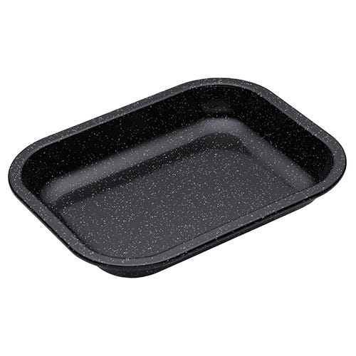 SKU MCVITHB72SH MasterClass vitreous enamel roasting tray 27×21×4cm hob safe