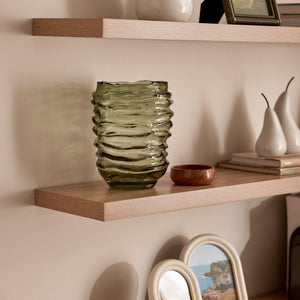 Glass Vase Small 17.5x22cm – Green - view 2