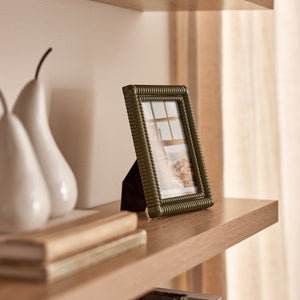 Photo Frame 5x7" – Rib Olive Green - view 2