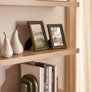 Photo Frame 4x6" – Rib Olive Green - view 3