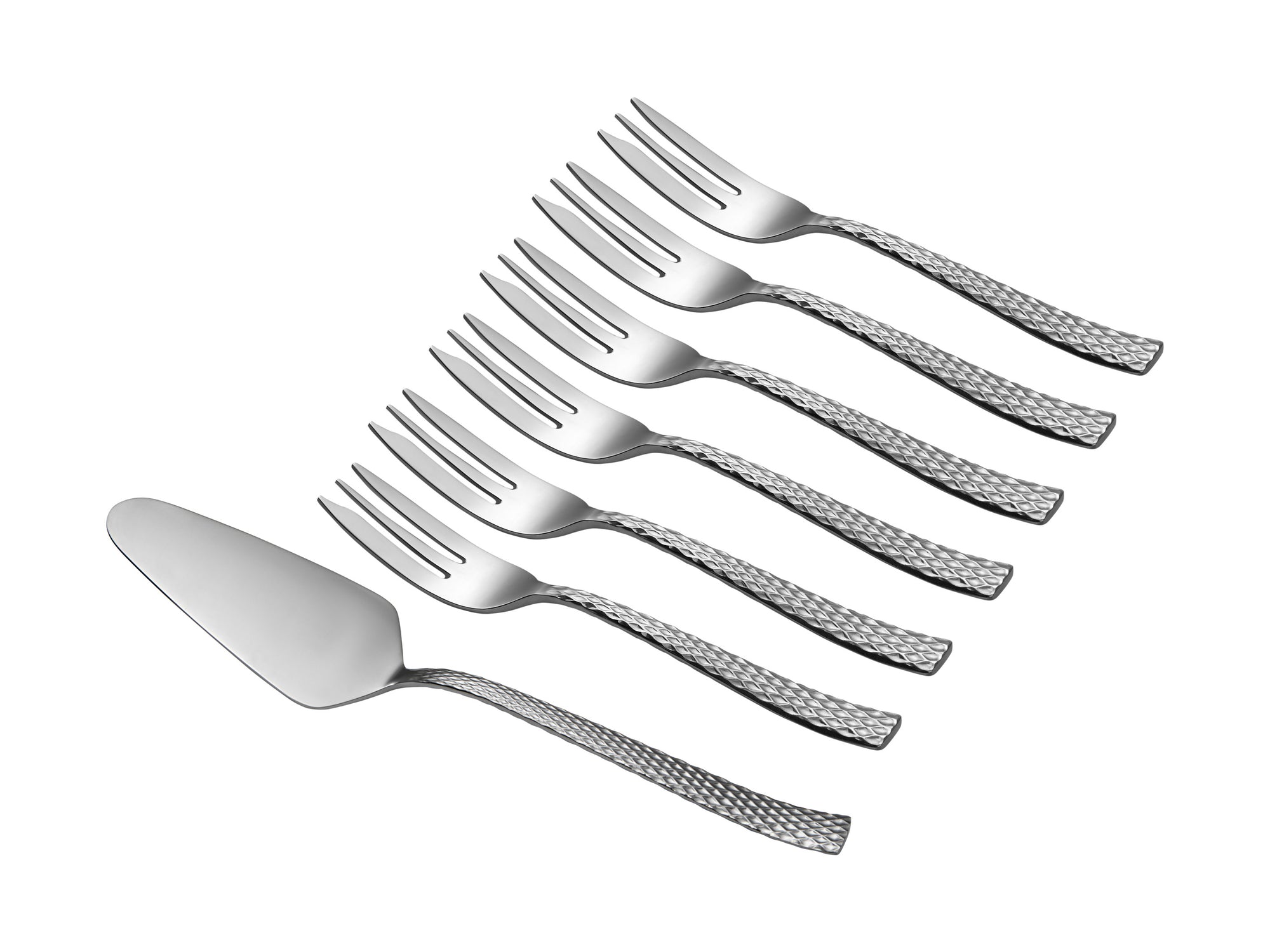 Diamonds Cake Server & Fork Set 7pc – Maxwell & Williams