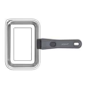 Prepara LIFT handle product view — replacement stainless container handle