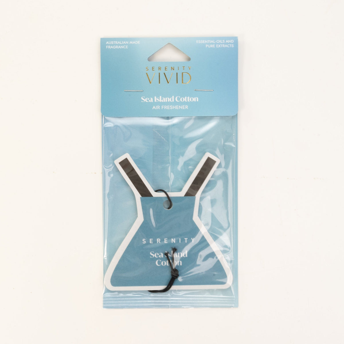 Serenity Vivid Sea Island Cotton Air Freshener - car air freshener