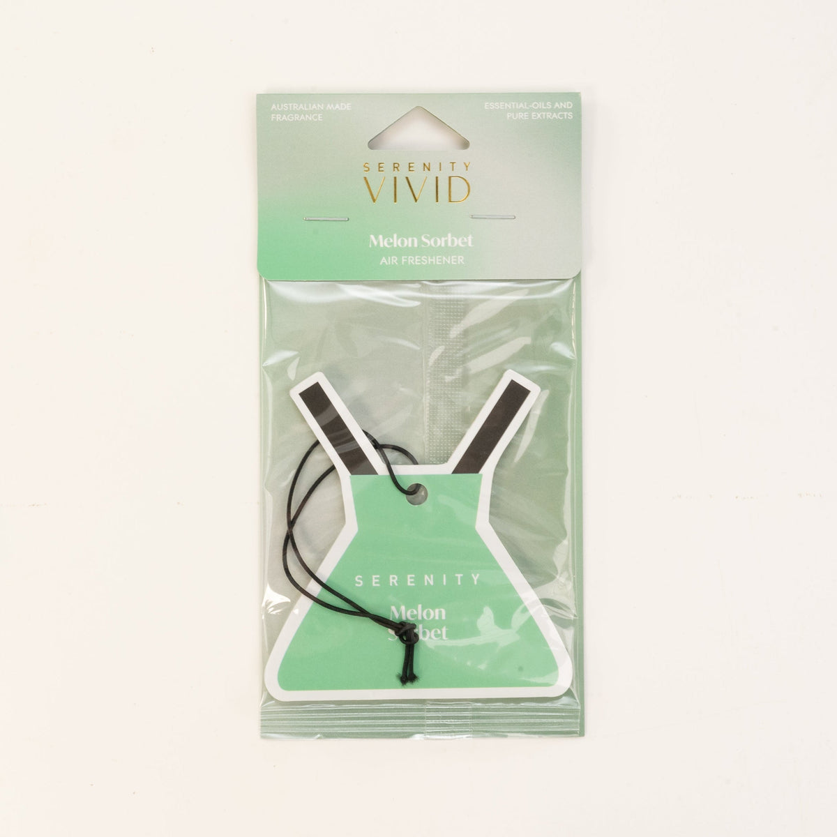 Serenity Vivid Melon Sorbet Hanging Air Freshener - Australian made home fragrance