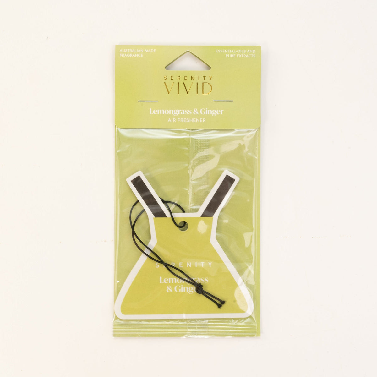 Serenity Vivid Lemongrass & Ginger Air Freshener - car air freshener