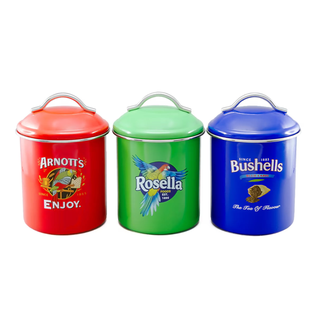 Australian Heritage Icons Canister Set of 3 550ml