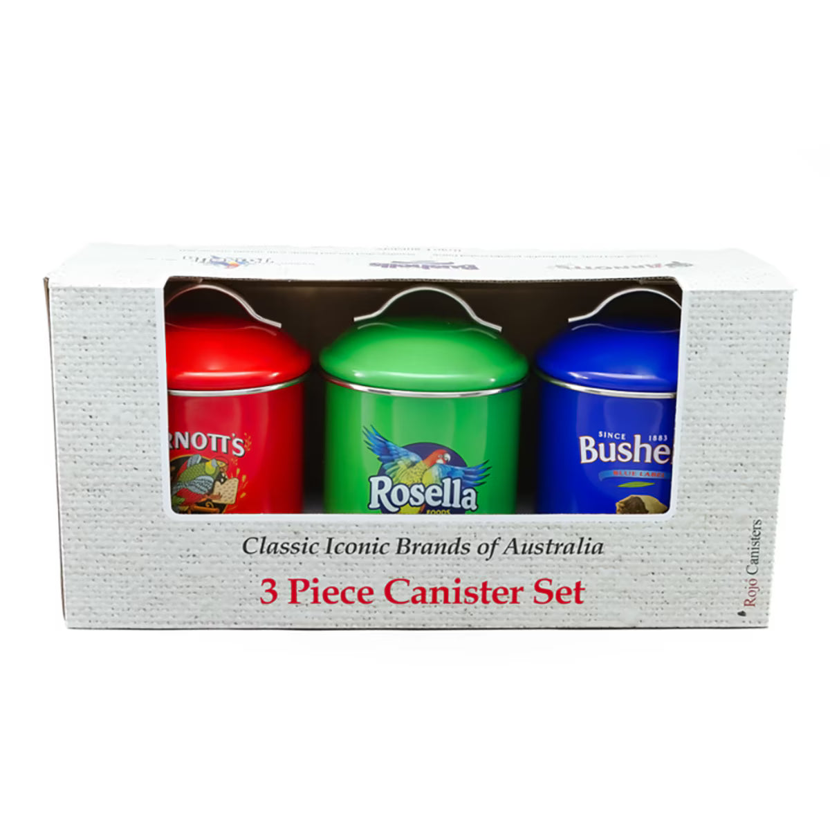 Australian Heritage Icons Canister Set of 3 550ml