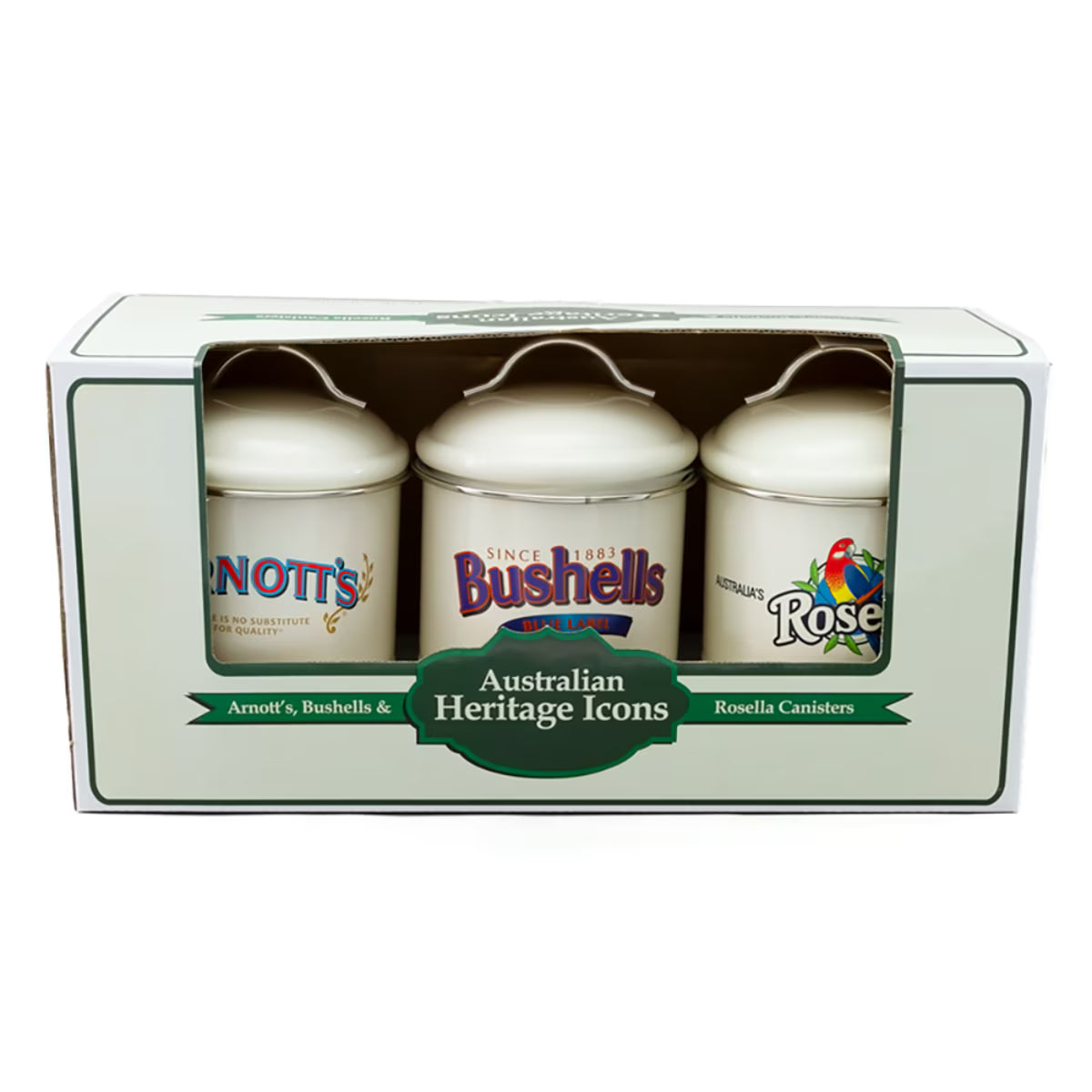 Australian Heritage Icons Canister Set of 3 550ml