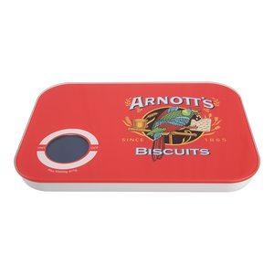 Rojo Arnott's Rechargeable Digital Kitchen Scale 10kg Red - USB-C kitchen scale
