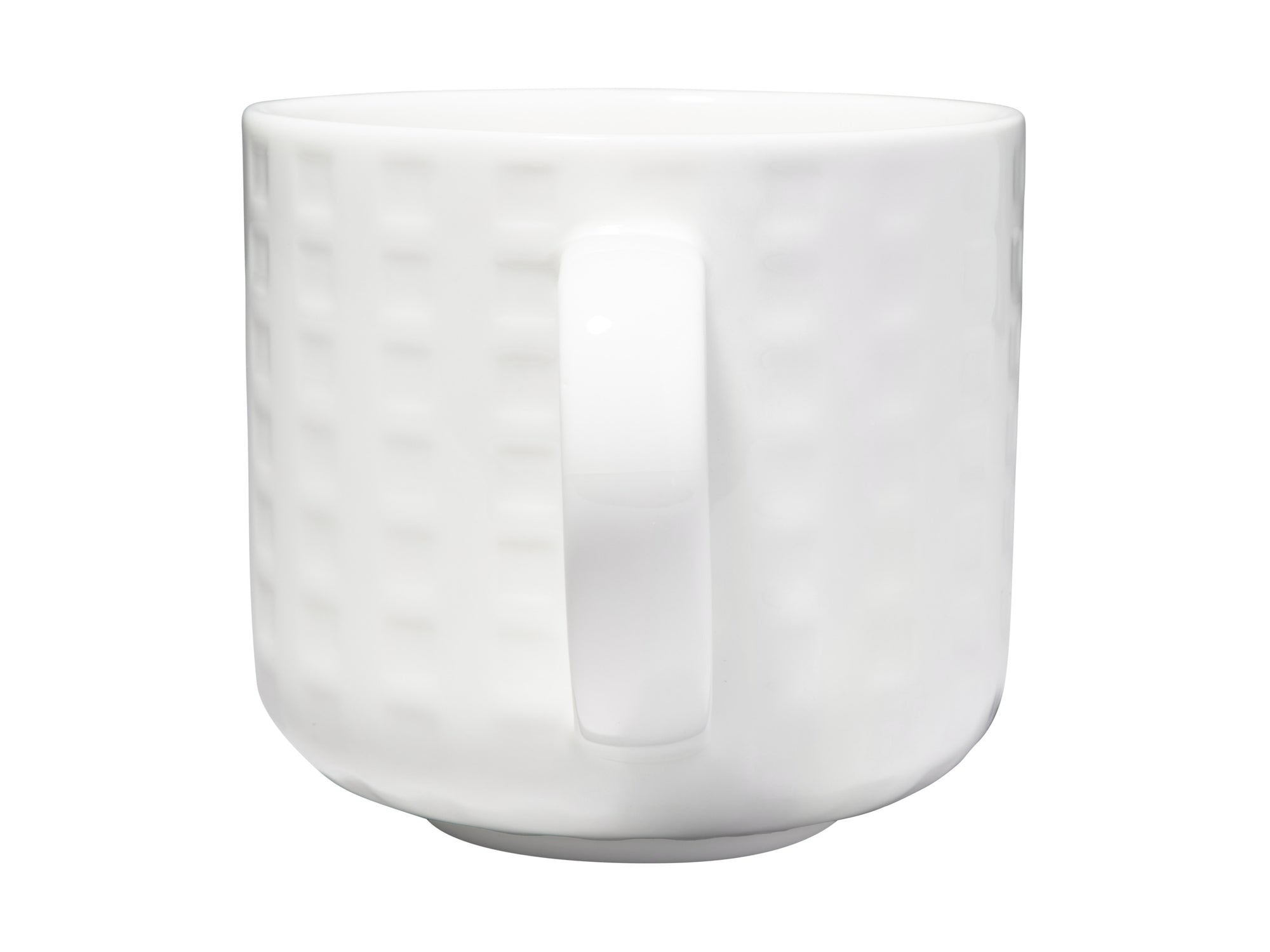 White Basics Mug 440ml Grid – Maxwell & Williams