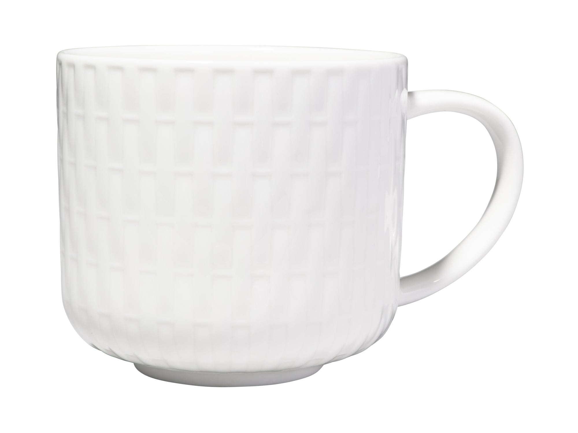 White Basics Mug 440ml Weave – Maxwell & Williams