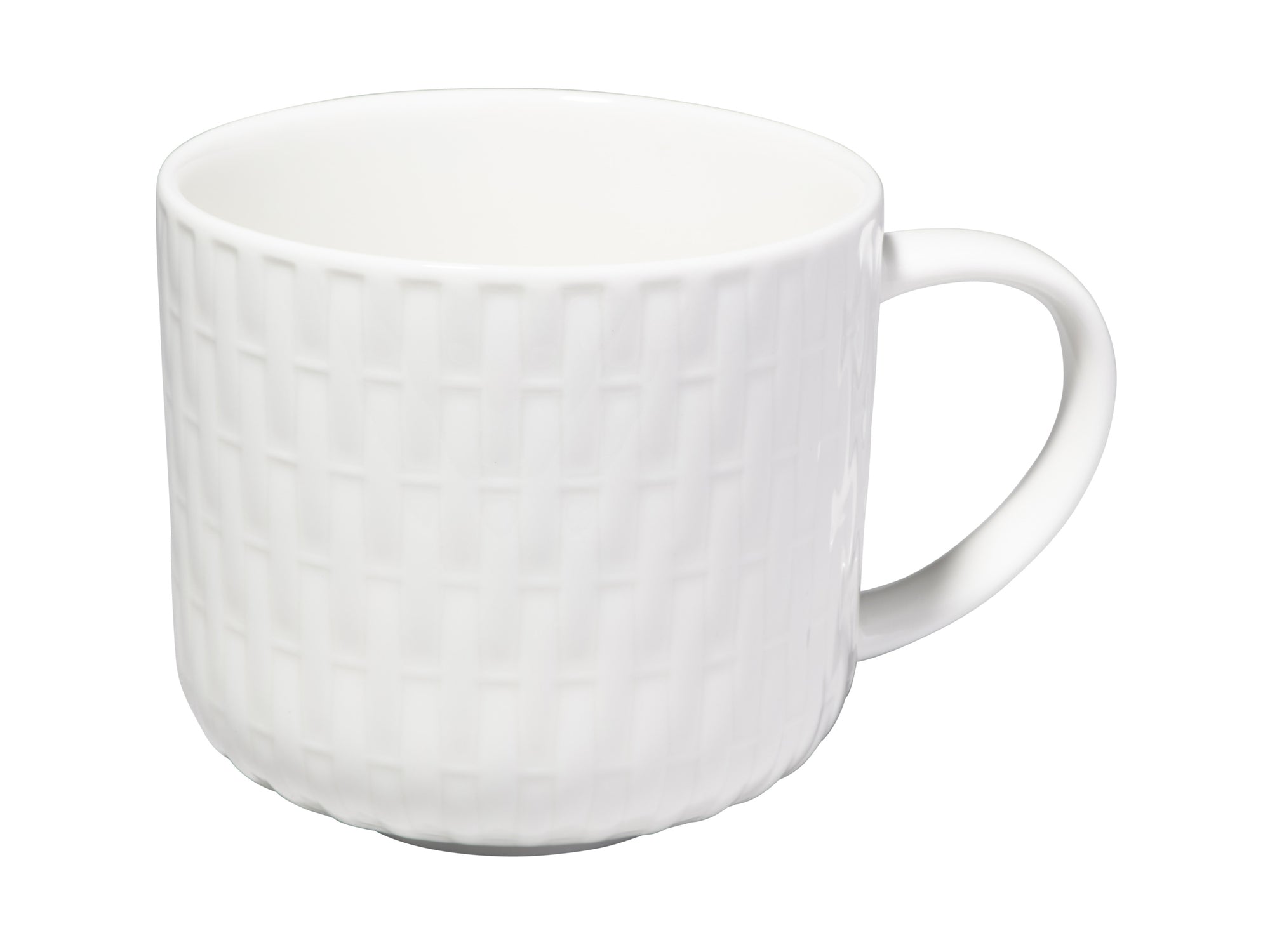 White Basics Mug 440ml Weave – Maxwell & Williams