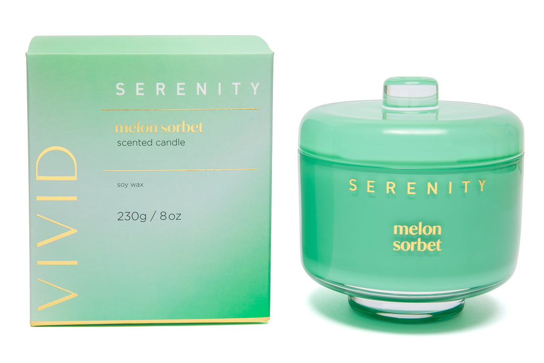 Melon Sorbet Candle - Serenity Vivid 230g