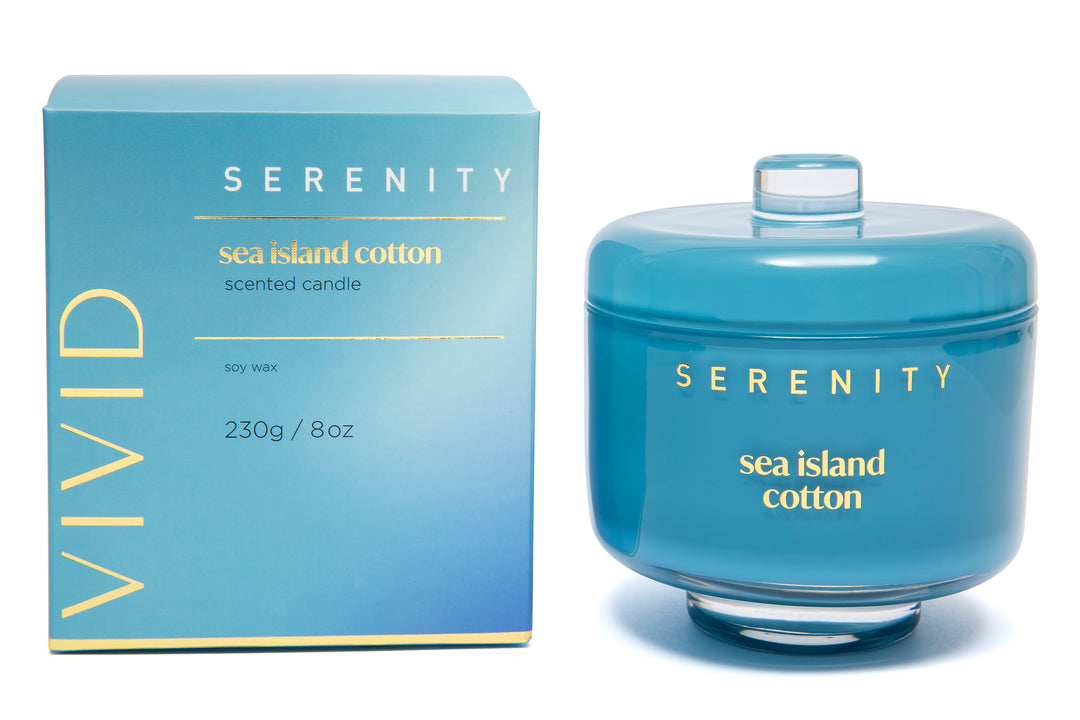 Sea Island Cotton Candle - Serenity Vivid 230g