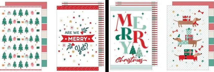 Kitchen Towels 2 pack Christmas