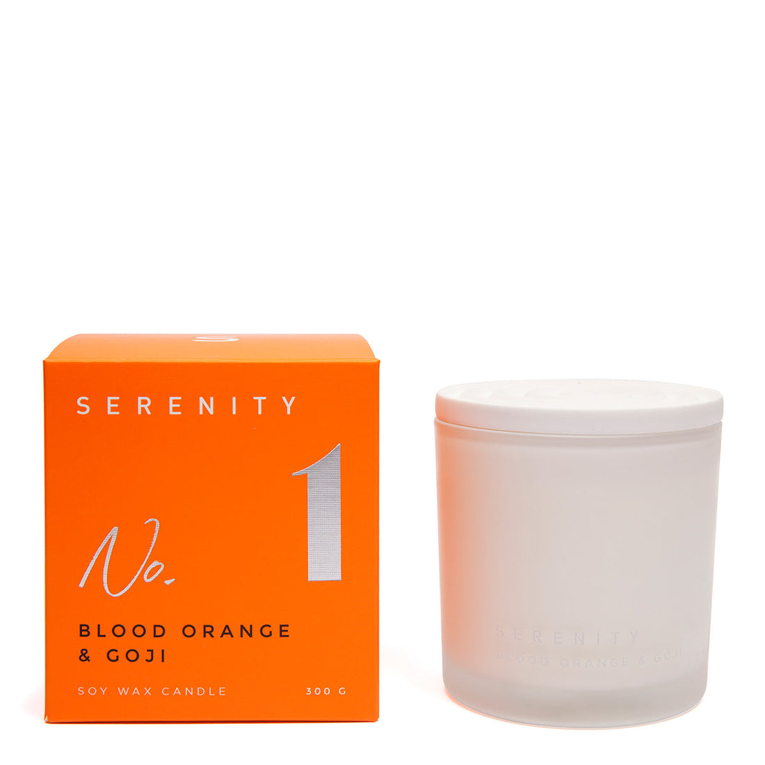 Blood Orange Serenity Scented Jar Candle