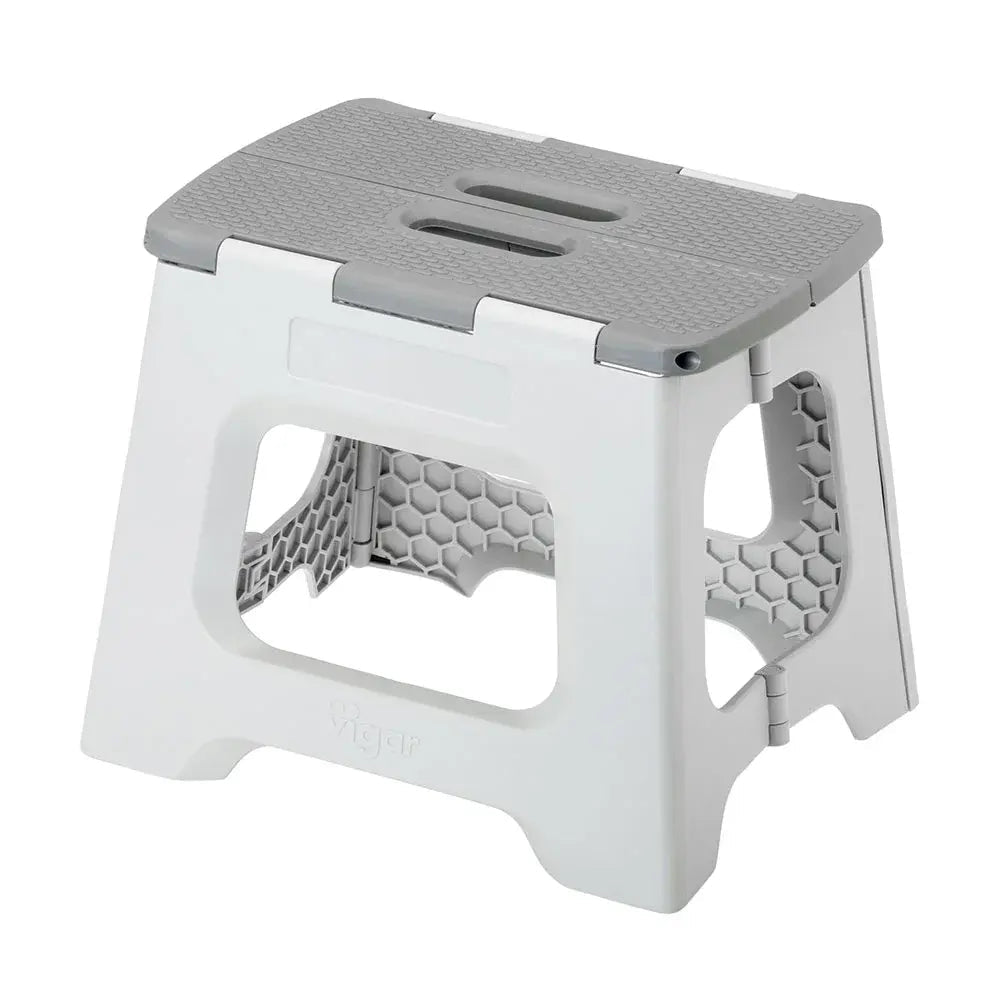 Step Stool Foldable Grey 27cm – Vigar