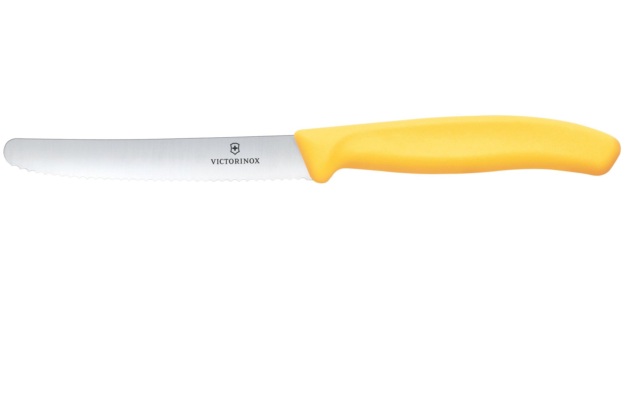 Victorinox Swiss Classic tomato and steak knife 11cm, yellow handle