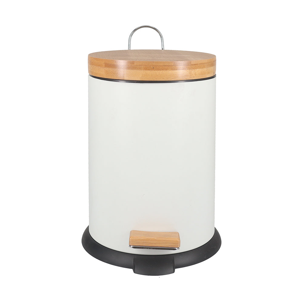 Rubbish Bin 3L White – Eco Basics White Magic