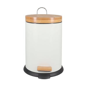 Rubbish Bin 3L White – Eco Basics White Magic