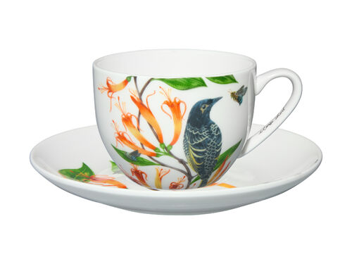 Maxwell & Williams Lyric Cup & Saucer 240mL Regent Honeyeater