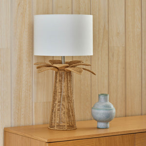Amalfi Palm Table Lamp Natural - table lamp