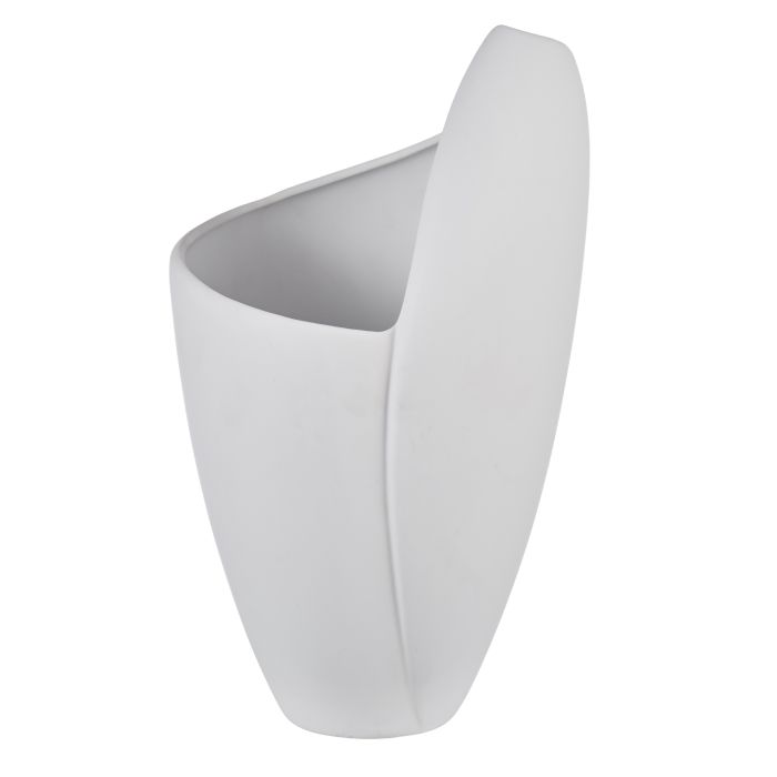 Vase- White Hoyer   29cm