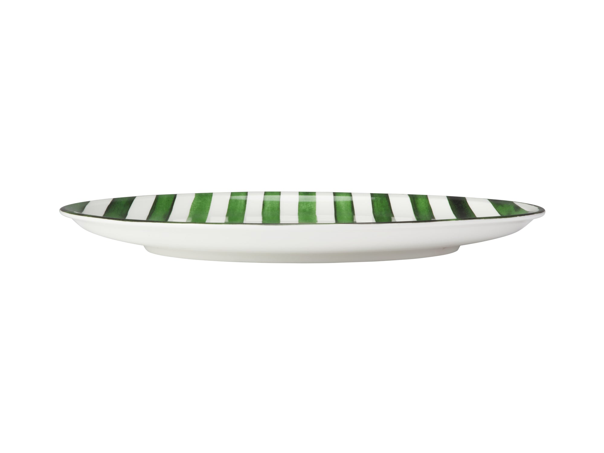 Aperitivo Club Dolce coupe serving platter 33cm, side view – Casa Domani