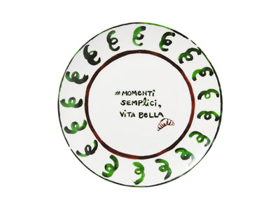 Aperitivo Club Dolce Momenti coupe side plate 19cm – Casa Domani