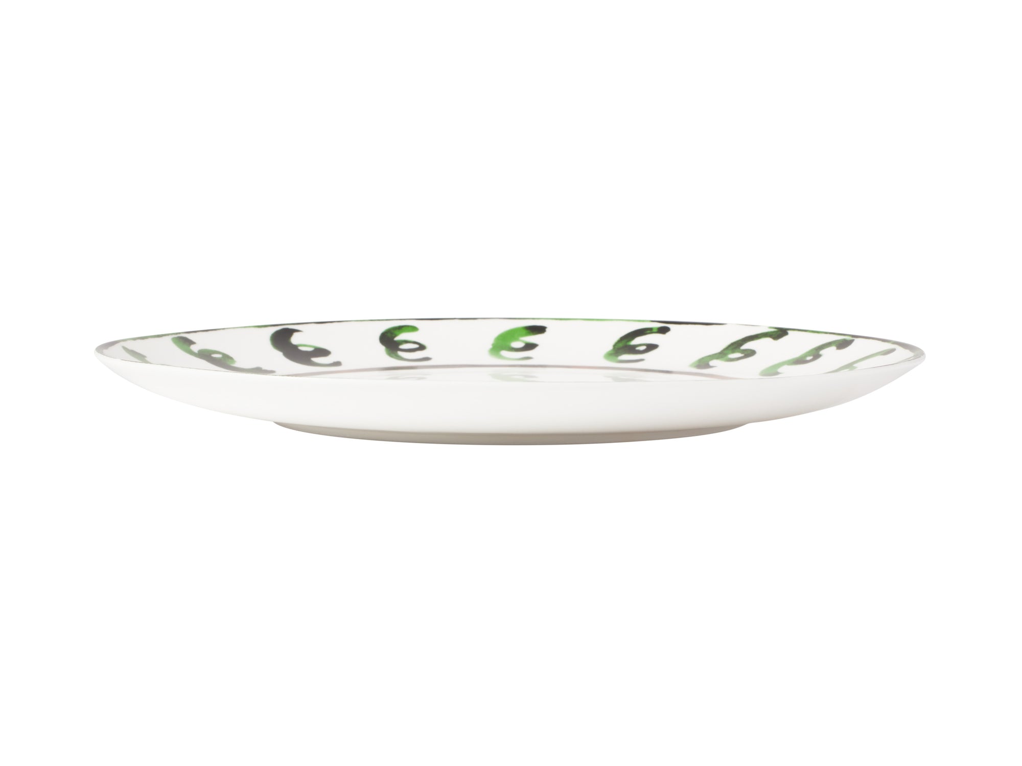Aperitivo Club Dolce Momenti coupe side plate 19cm, side view – Casa Domani